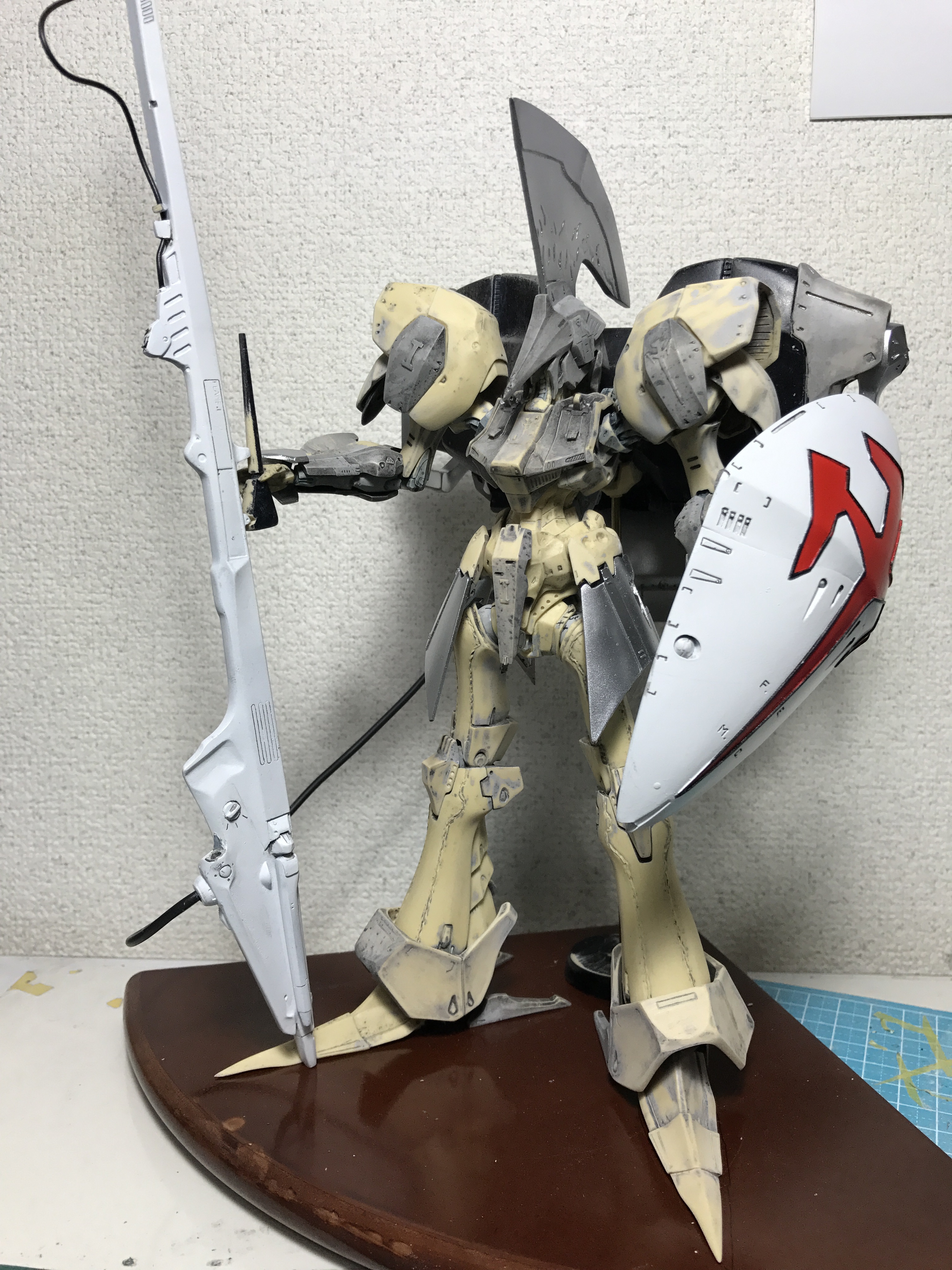 ボークス FSS 1/100 レッドミラージュ ブーメランユニット フル装備-