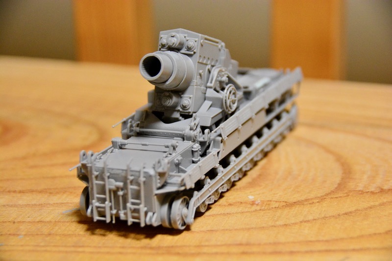 ガルパン] カール自走臼砲 (1/72) を大学選抜っぽく塗装する | Learn