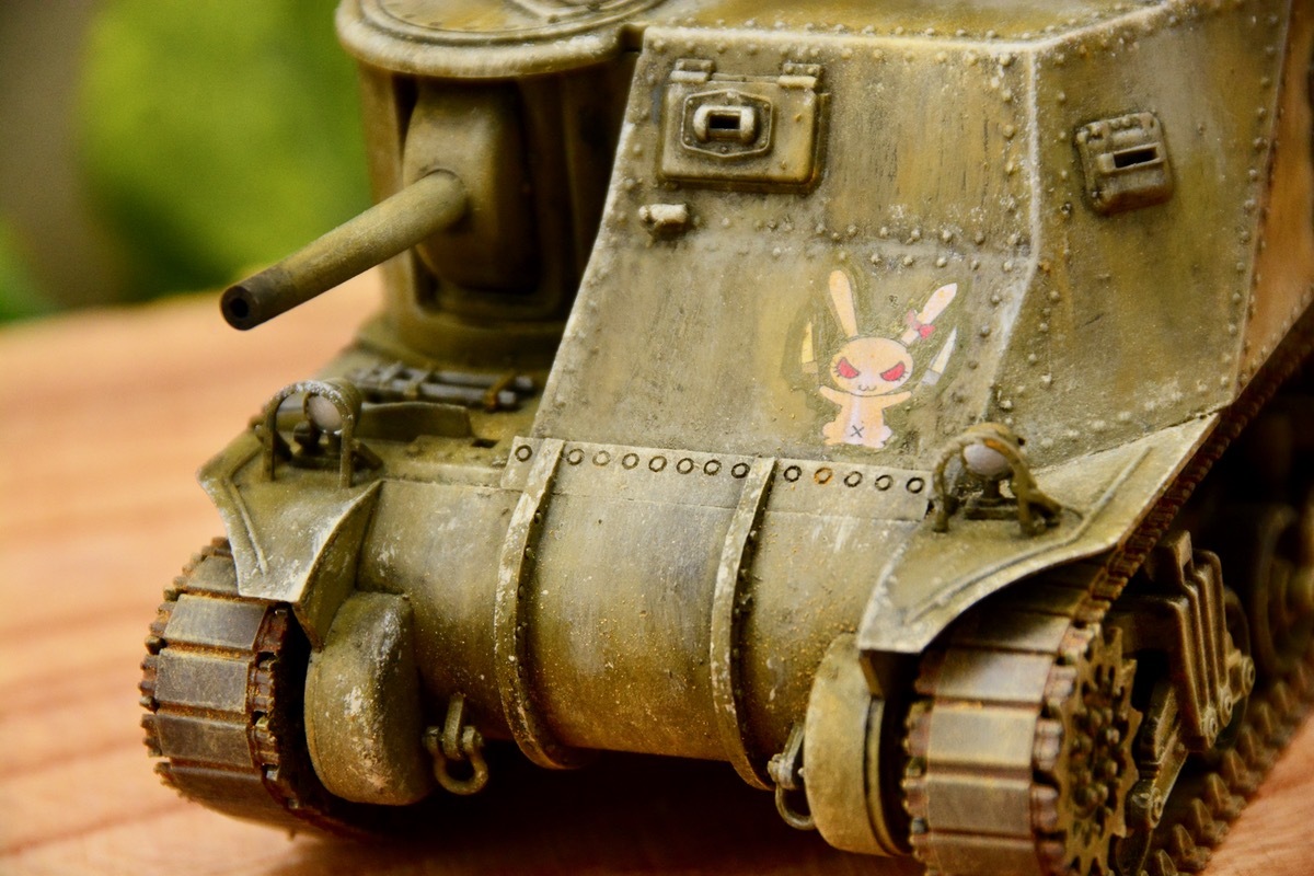 戦車塗装] タミヤでウサギさんチームのM3リー Mk.Ⅰ を製作