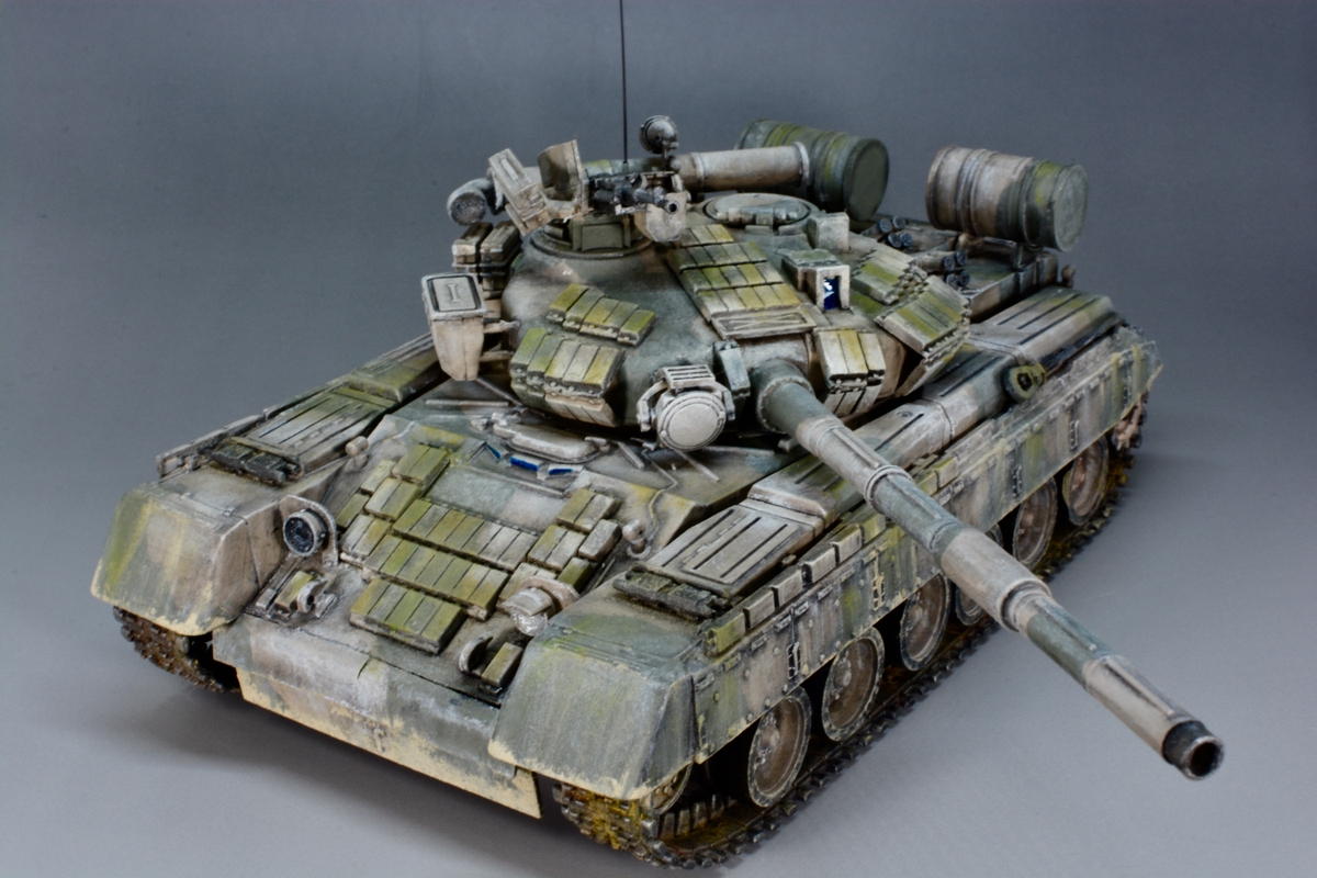 Skif の ロシア戦車 T-80BV (1/35) を製作・塗装する | Learn and Be 