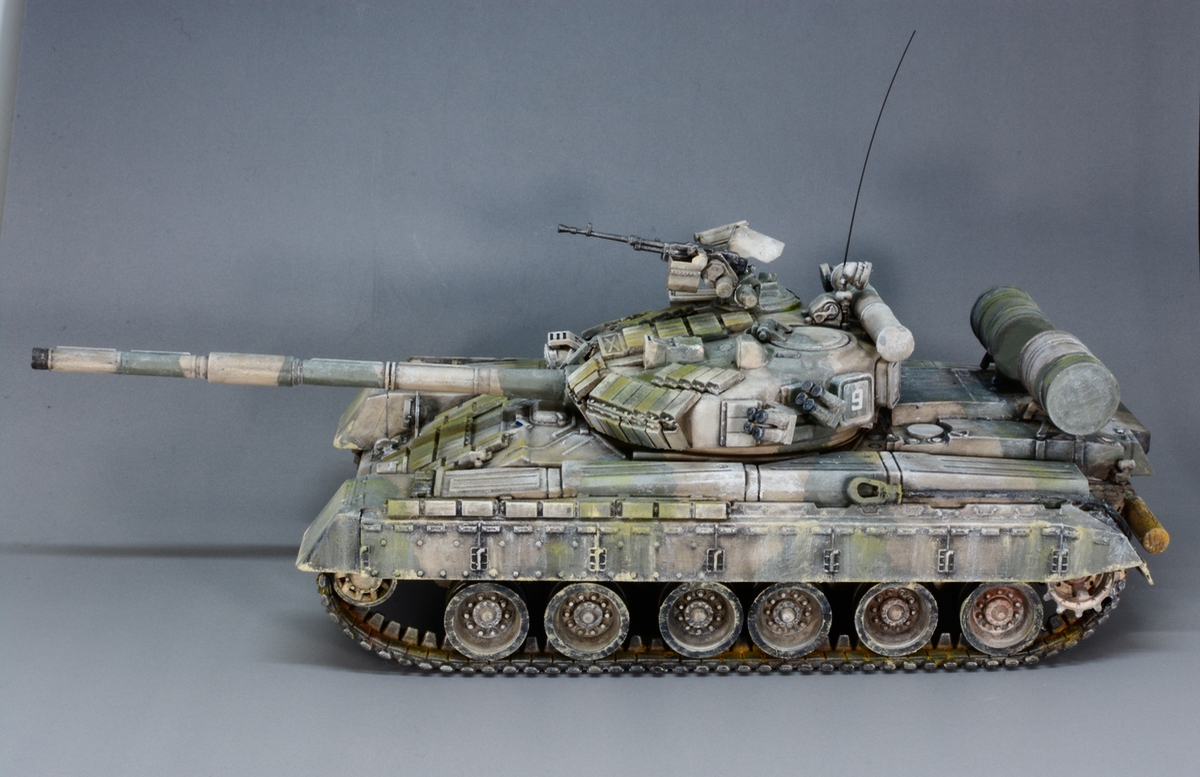 Skif の ロシア戦車 T-80BV (1/35) を製作・塗装する | Learn and Be Curious