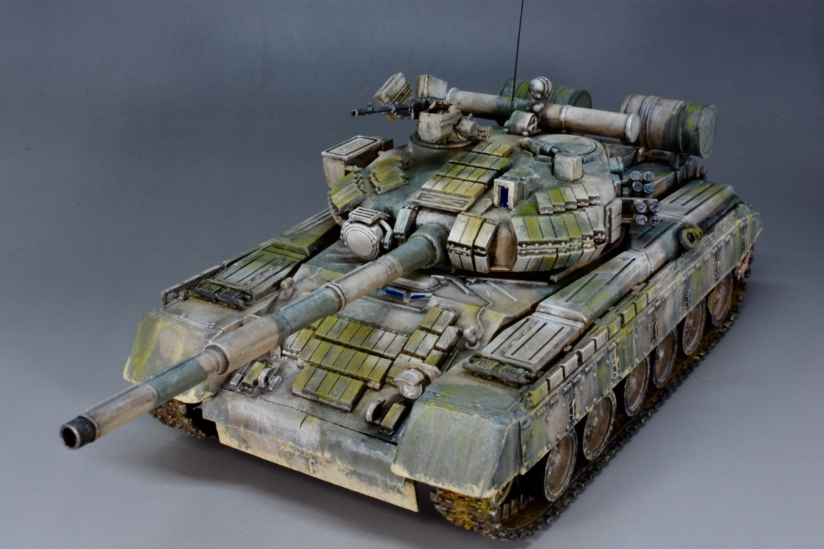 Skif の ロシア戦車 T-80BV (1/35) を製作・塗装する | Learn and Be 