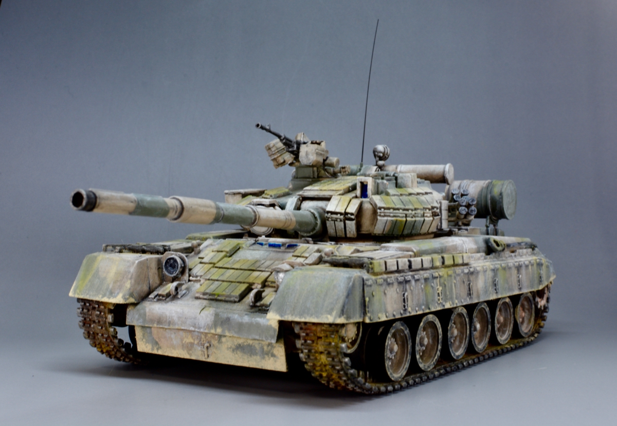 Skif の ロシア戦車 T-80BV (1/35) を製作・塗装する | Learn and Be Curious