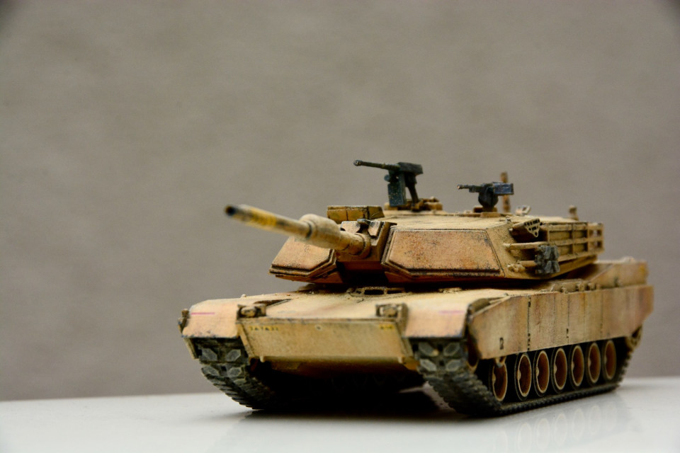戦車塗装 M1e1 エイブラムス 1 72 を砂漠風に塗装する Learn And