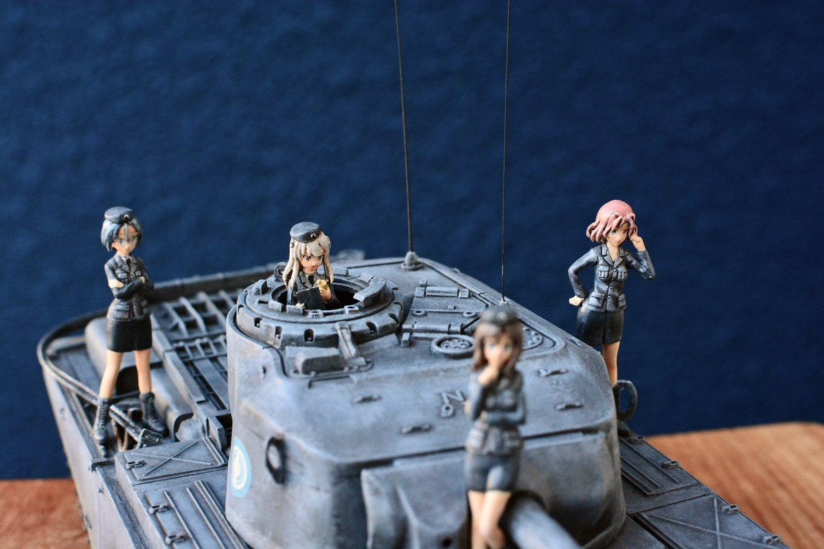 筆塗り] ガルパンの1/35フィギュアの塗装方法（大学選抜:完成編 ...