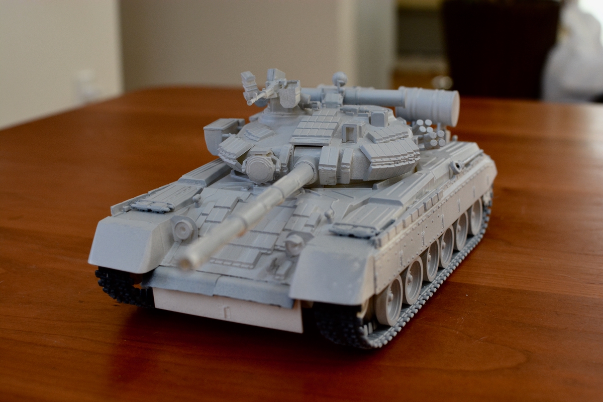 Skif の ロシア戦車 T-80BV (1/35) を製作・塗装する | Learn and Be Curious