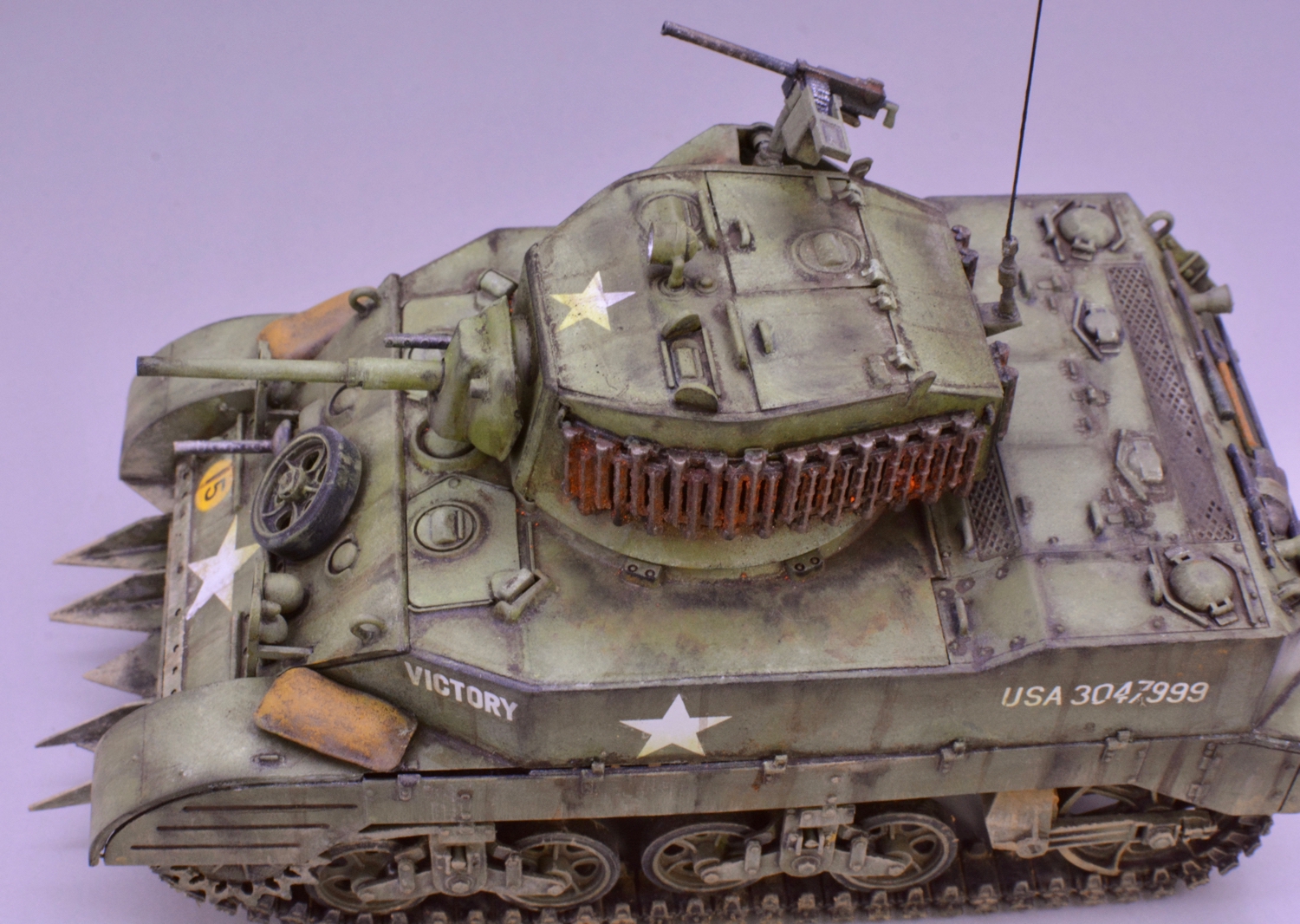 タミヤ 1/35 ミリタリーミニチュアシリーズ アメリカ軽戦車 M5A1