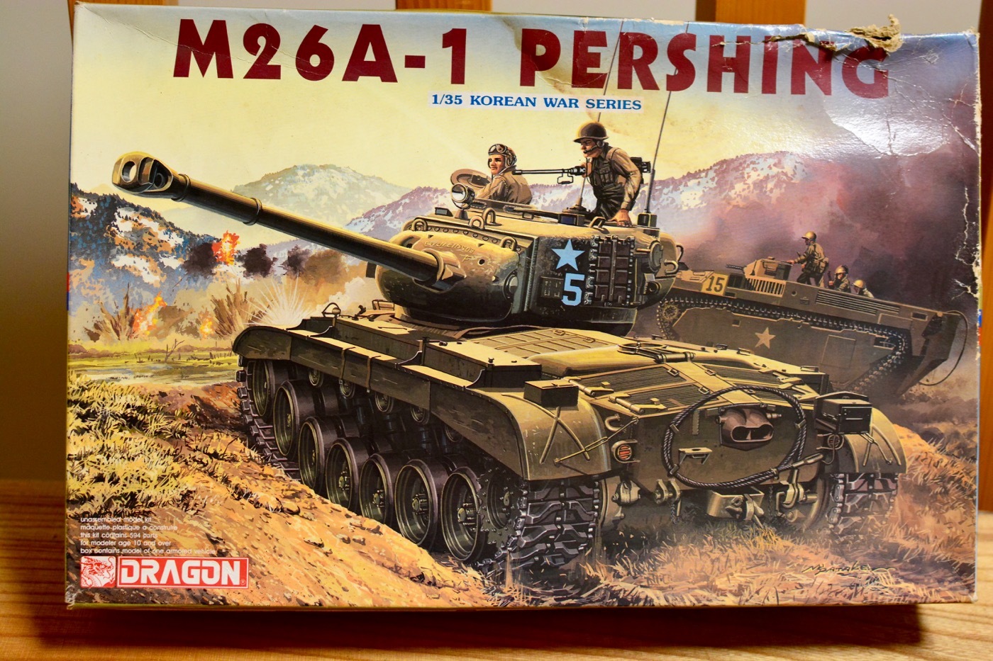 M26A1パーシングを大学選抜風に製作/塗装であります！ | Learn