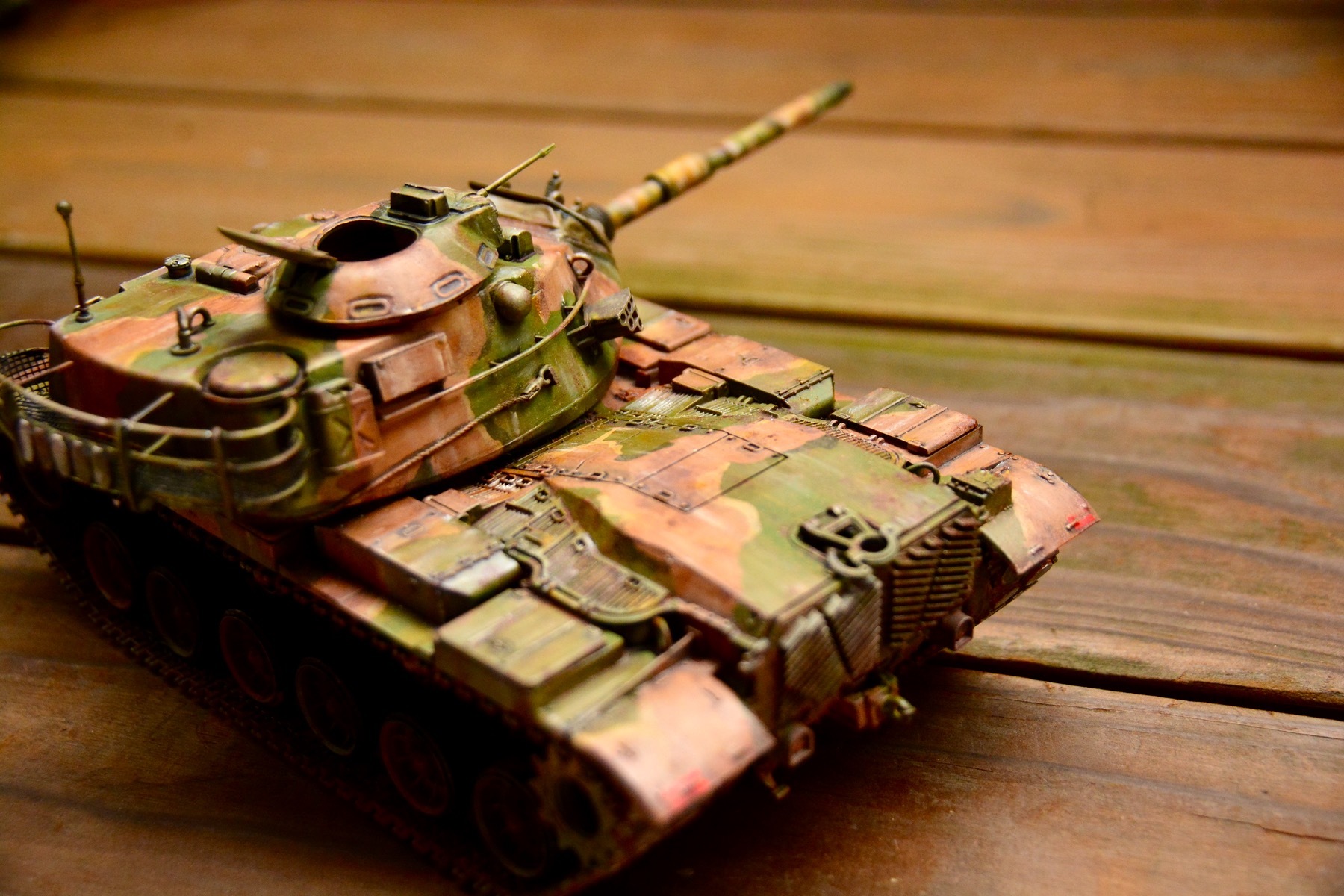 戦車モデルセット 迷彩色 kumaの模型趣味: 四式中戦車 試作型を三色迷彩で製作。