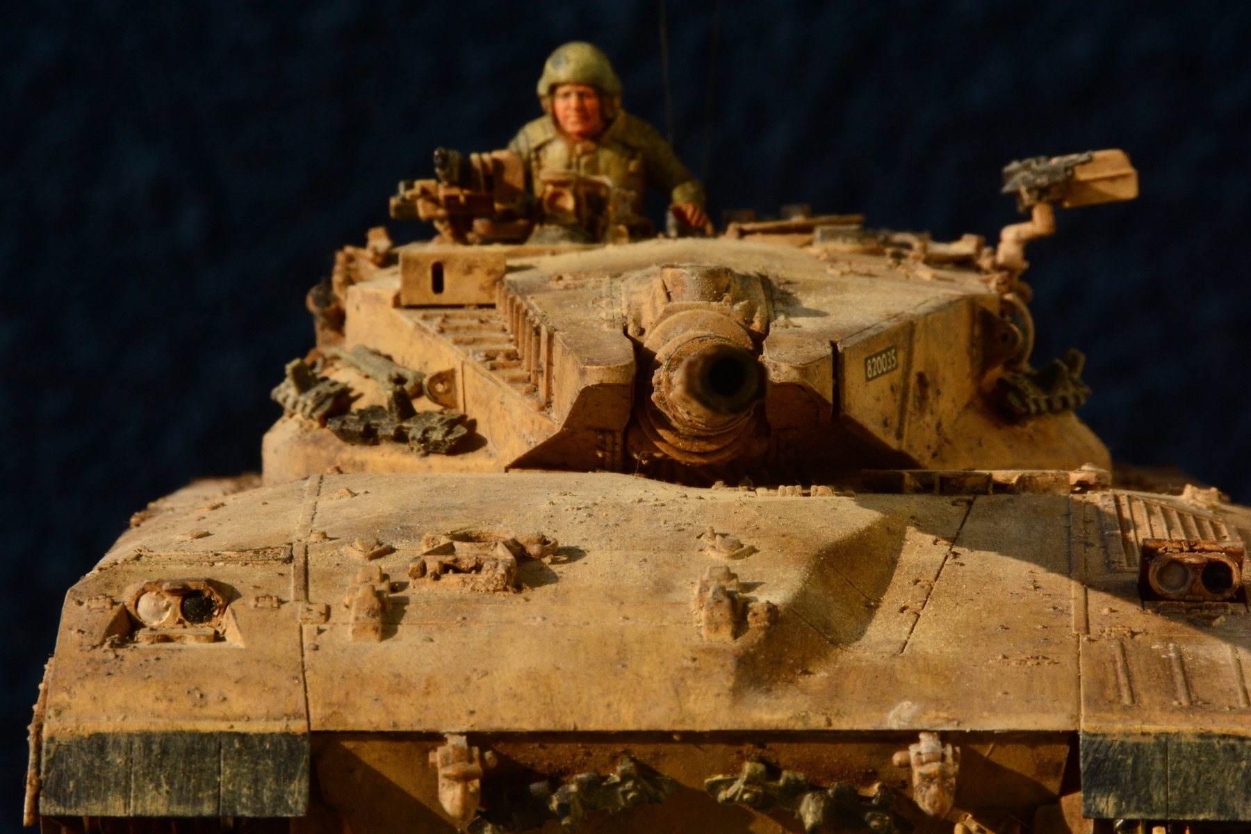 戦車塗装] メルカバMk.Ⅰを砂漠仕様でウェザリング（3） | Learn and