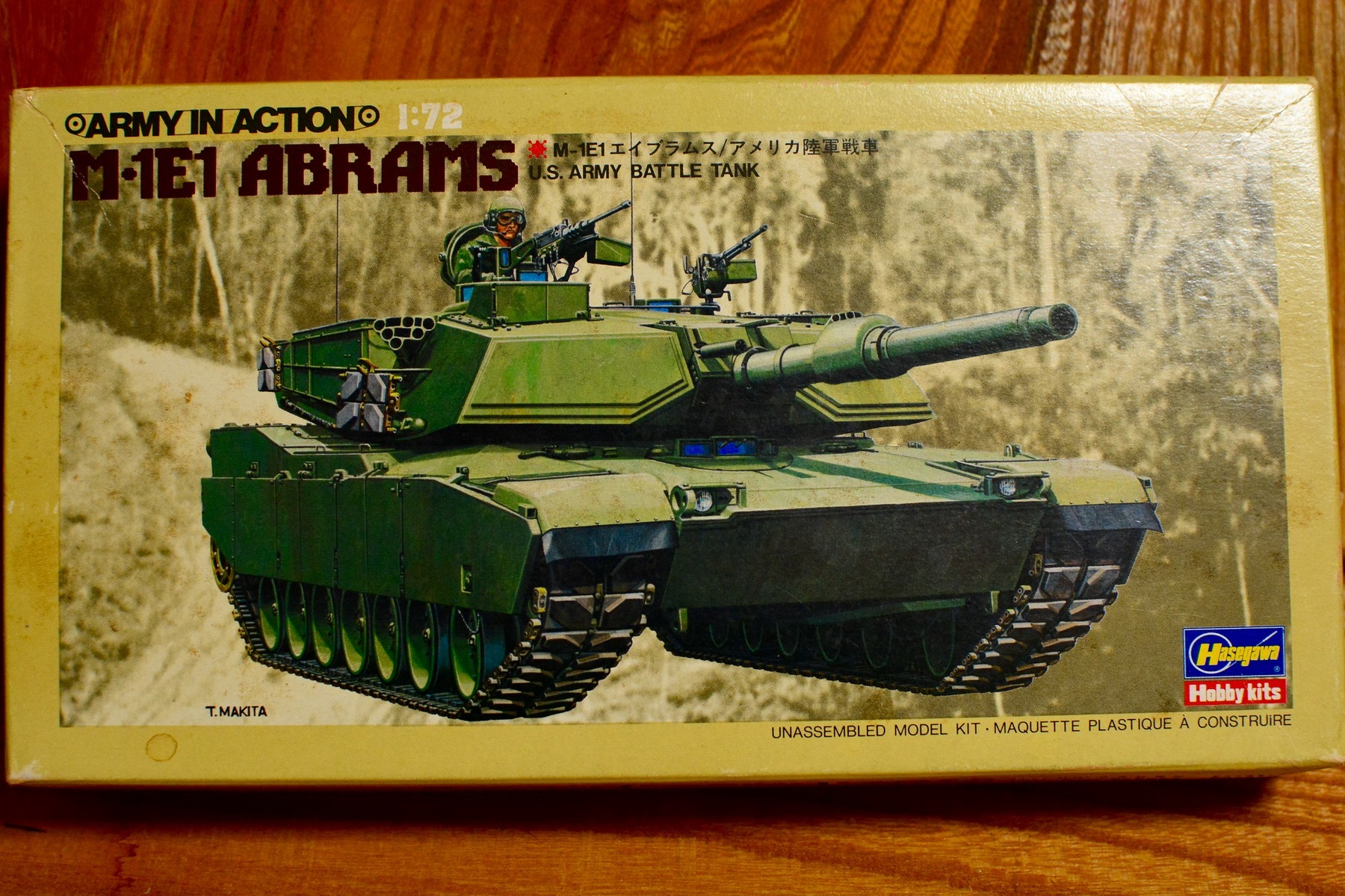 戦車塗装] M1E1 エイブラムス(1/72) を砂漠風に塗装する | Learn