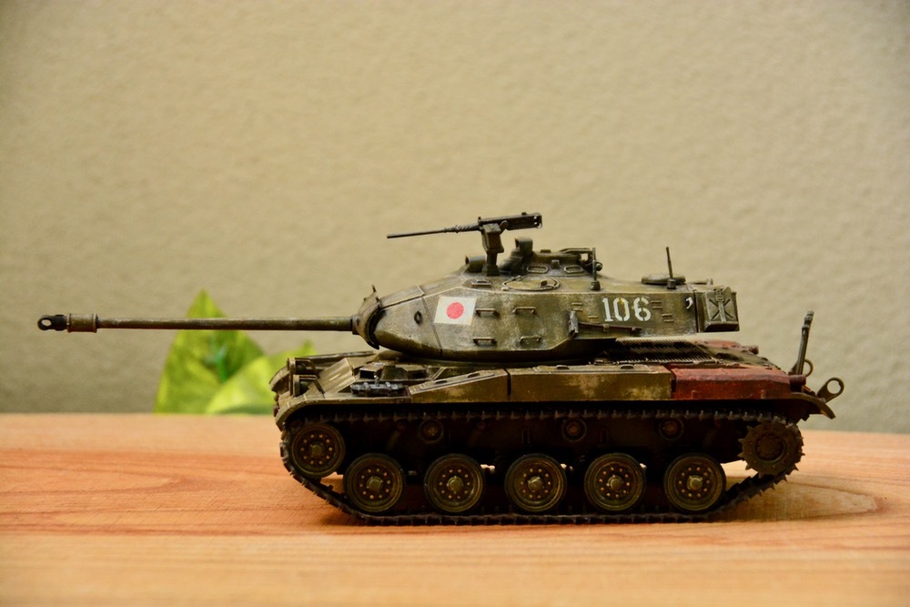 【塗装済完成品】 1/35 陸上自衛隊M41戦車 ウォーカーブルドッグ AFVクラブ 1/35 M41 ウォーカーブルドッグ 陸上自衛隊 完成
