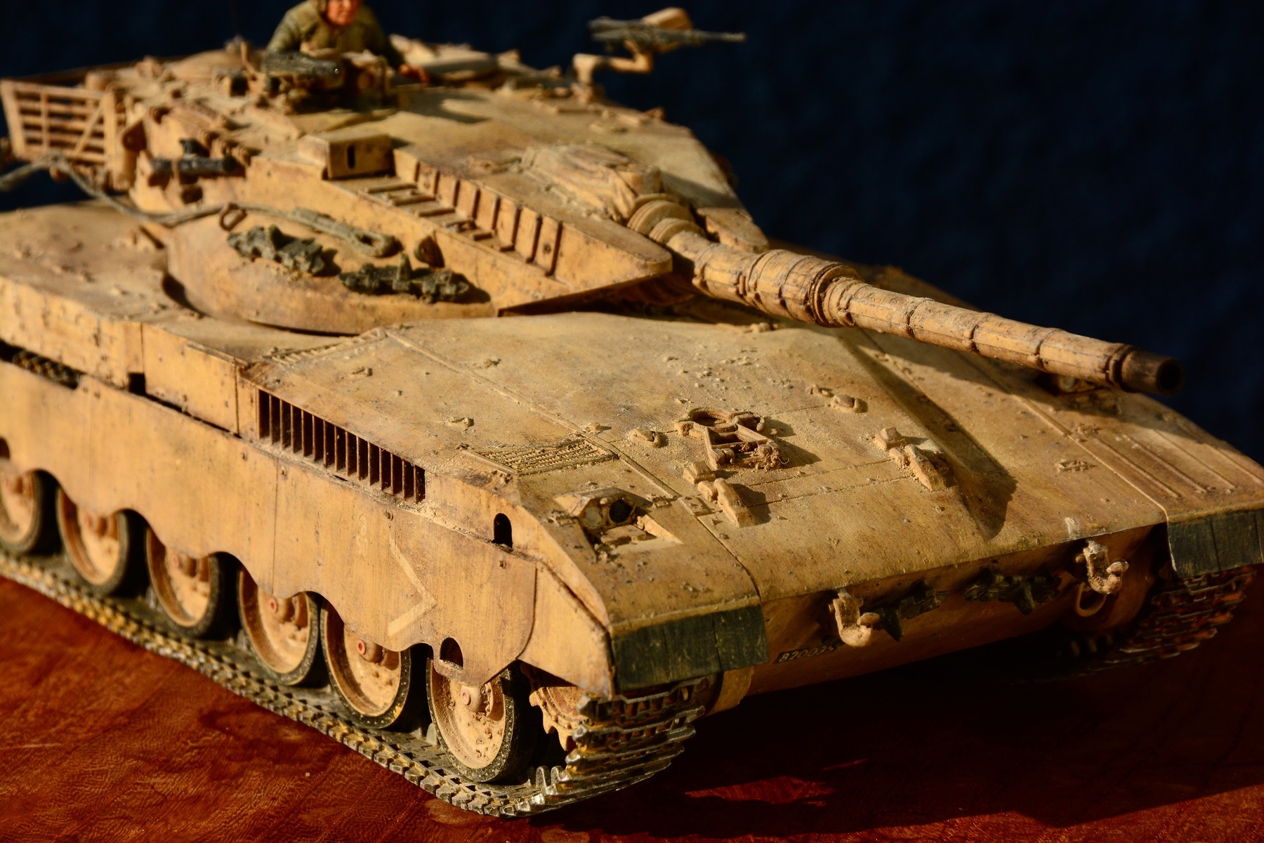 戦車塗装] メルカバMk.Ⅰを砂漠仕様でウェザリング（3） | Learn and