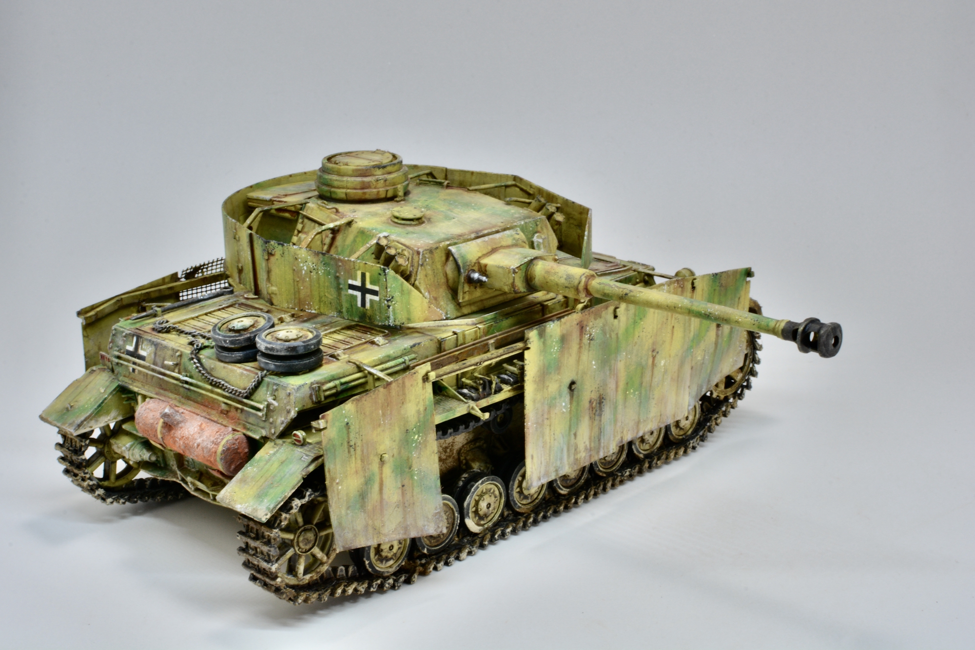グンゼ産業 1/35 Ⅳ号戦車 G型 ハイテックモデル(初版) - 模型/プラモデル