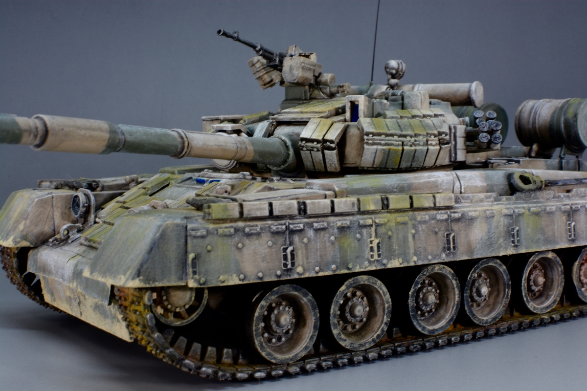 Skif の ロシア戦車 T-80BV (1/35) を製作・塗装する | Learn and Be Curious