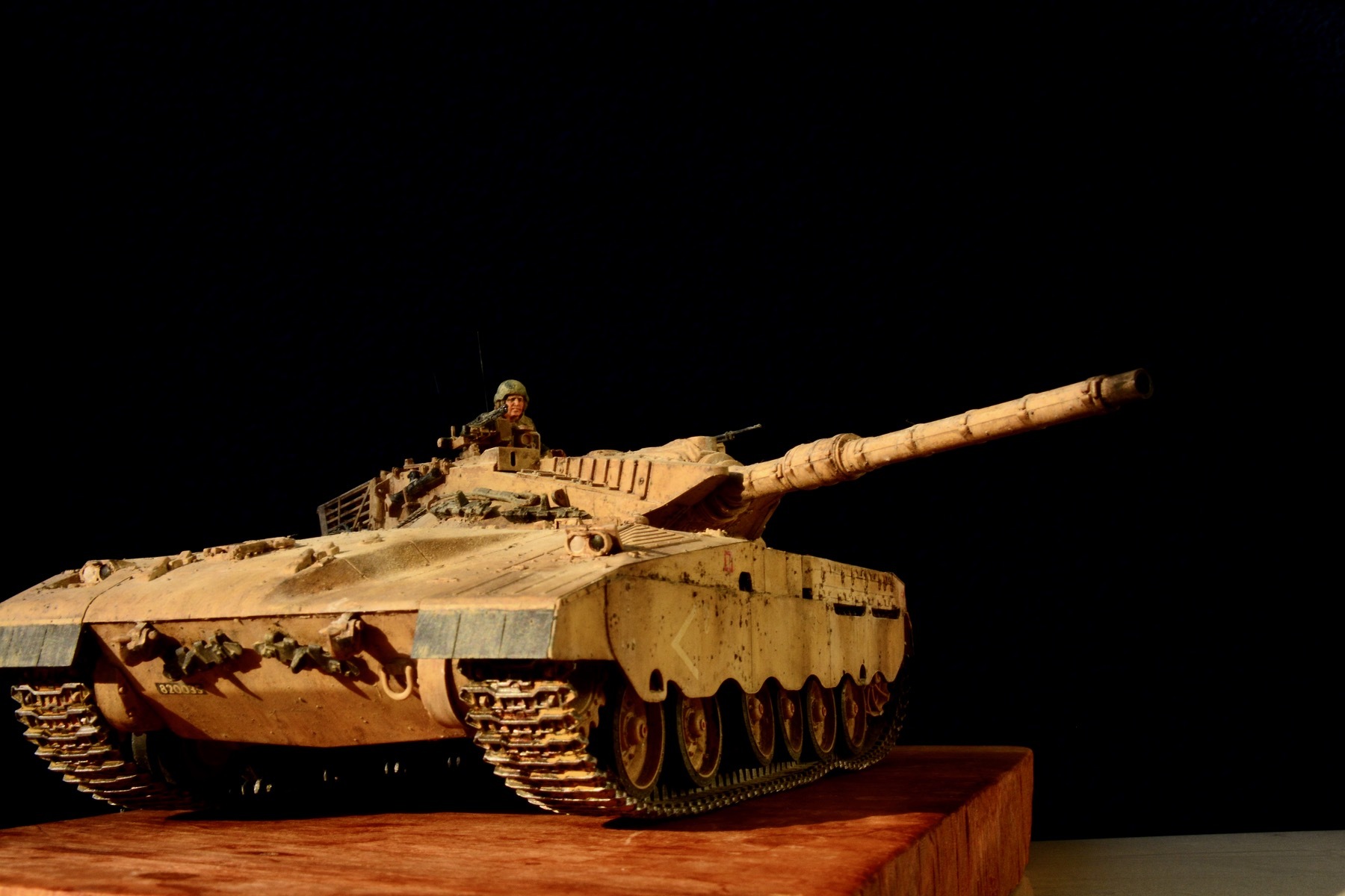 戦車塗装] メルカバMk.Ⅰを砂漠仕様でウェザリング（2） | Learn