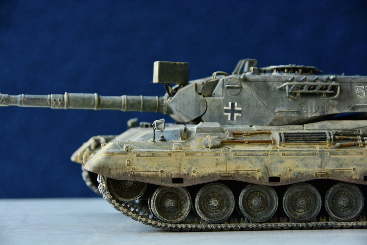 エイジング&ウェザリング加工レオパルト戦車模型 タミヤ 1/35 MM No.64 西ドイツ・レオパルド中戦車 | ウエサカ模型店
