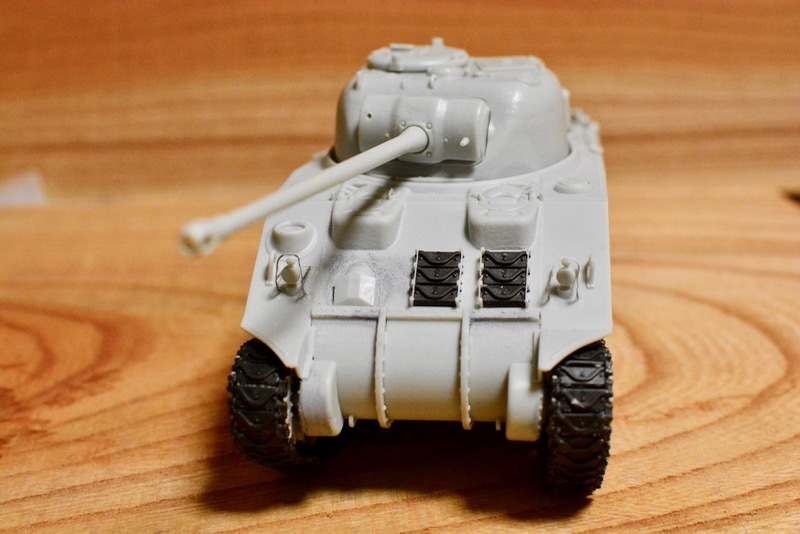 戦車塗装] サンダース付属のファイアフライが火を吹きます（前編