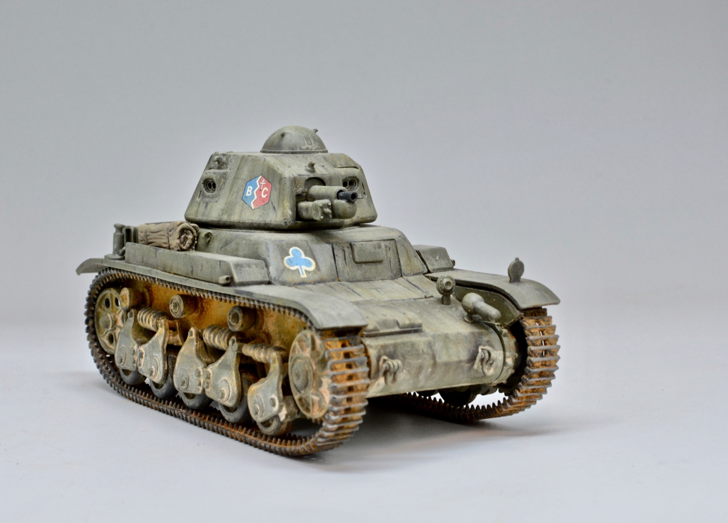 1年保証』 プラッツ 1/35 ARL44(押田搭乗車)BC自由学園 模型 