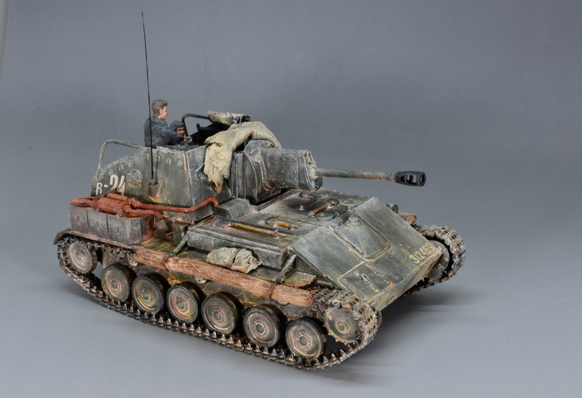 Dragon/AlanHobbies の Su-76m の製作・塗装 | Learn and Be Curious