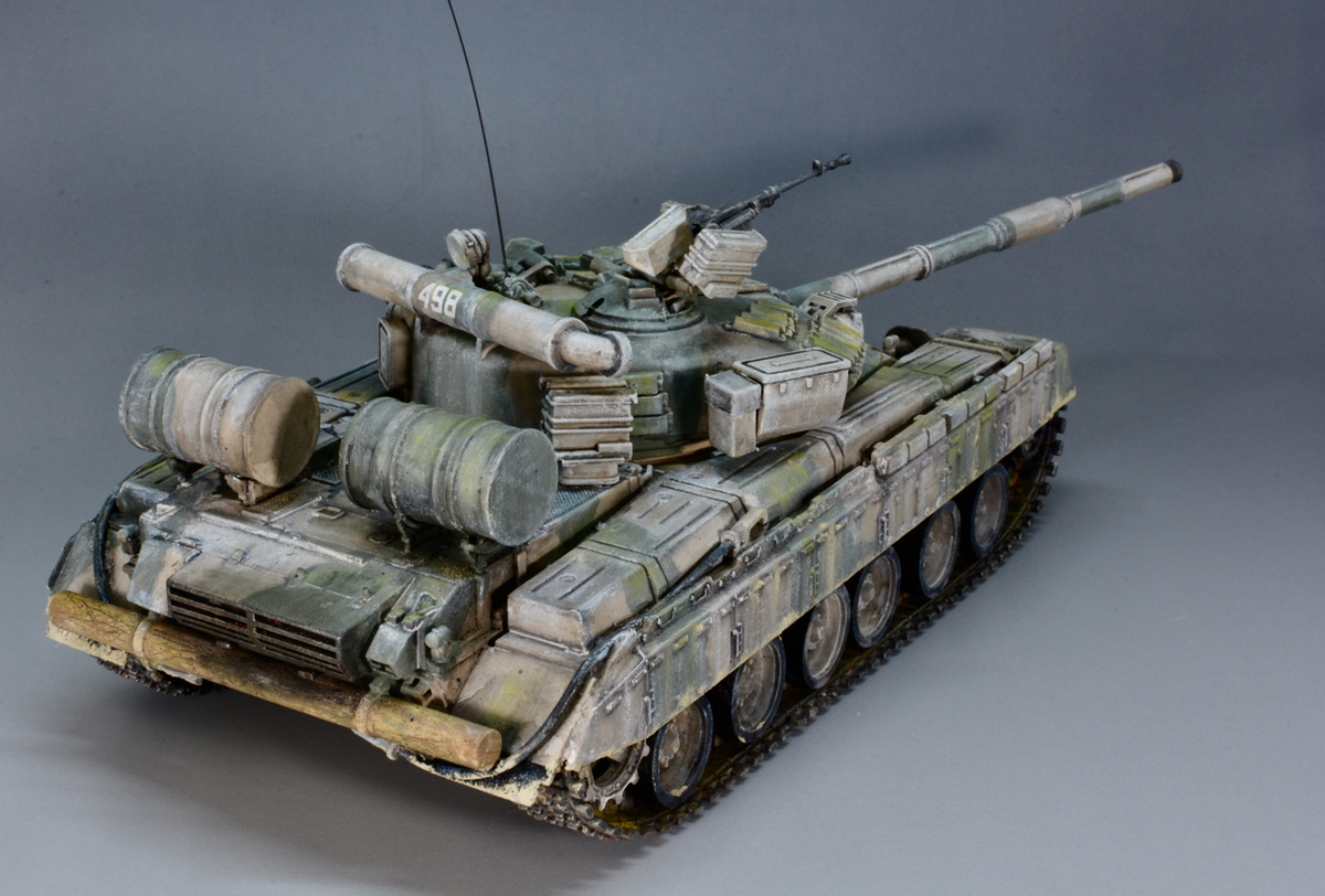 Skif の ロシア戦車 T-80BV (1/35) を製作・塗装する | Learn and Be Curious