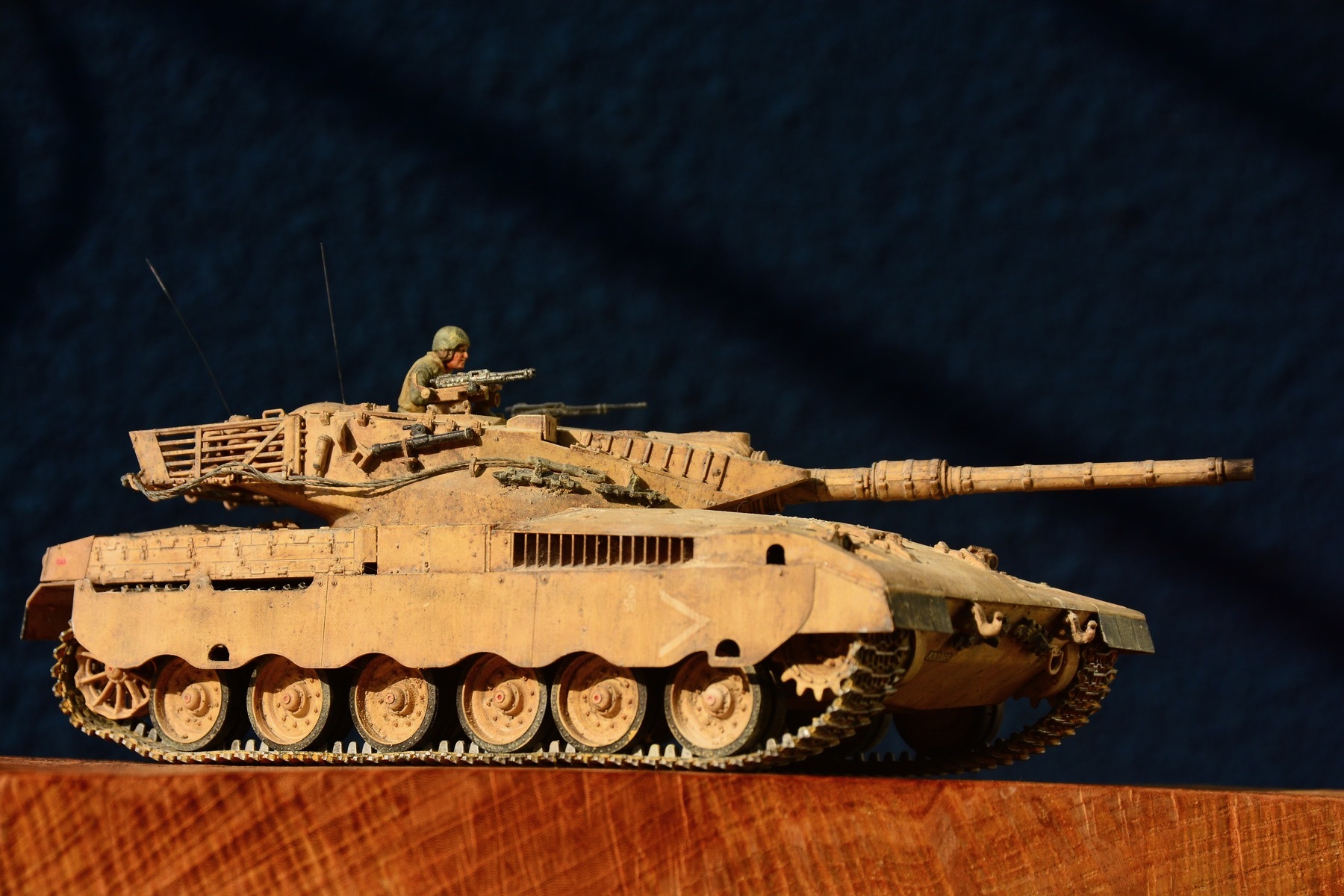 戦車塗装] メルカバMk.Ⅰを砂漠仕様でウェザリング（3） | Learn