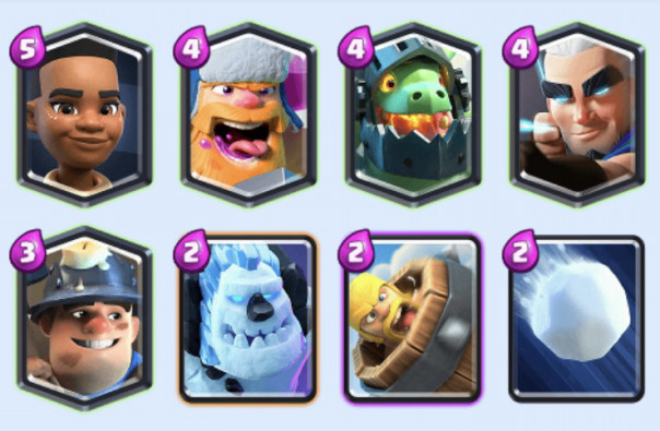 神器 クラロワ テンプレデッキ集