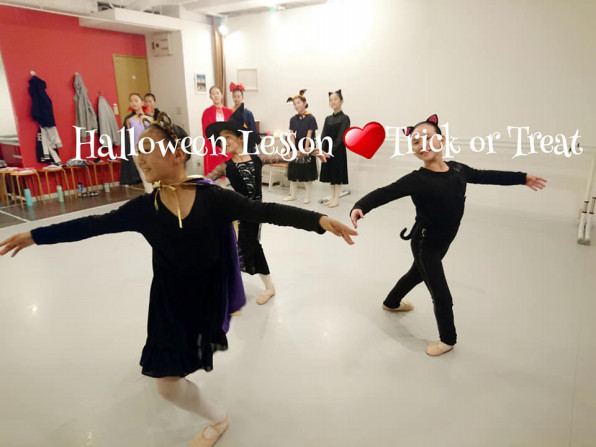 ジュニアバレエhalloween Lesson Yuri Ecole De Ballet Contemporain