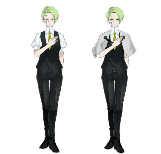 Vtuber 牧奈 ロイドさんのデザイン Quatreight Vtuber 牧奈 ロイドさんのデザイン Quatreight
