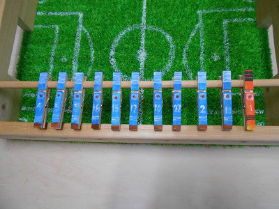 夏休みの自由研究でサッカーゲーム盤をつくる アースリートデザイン