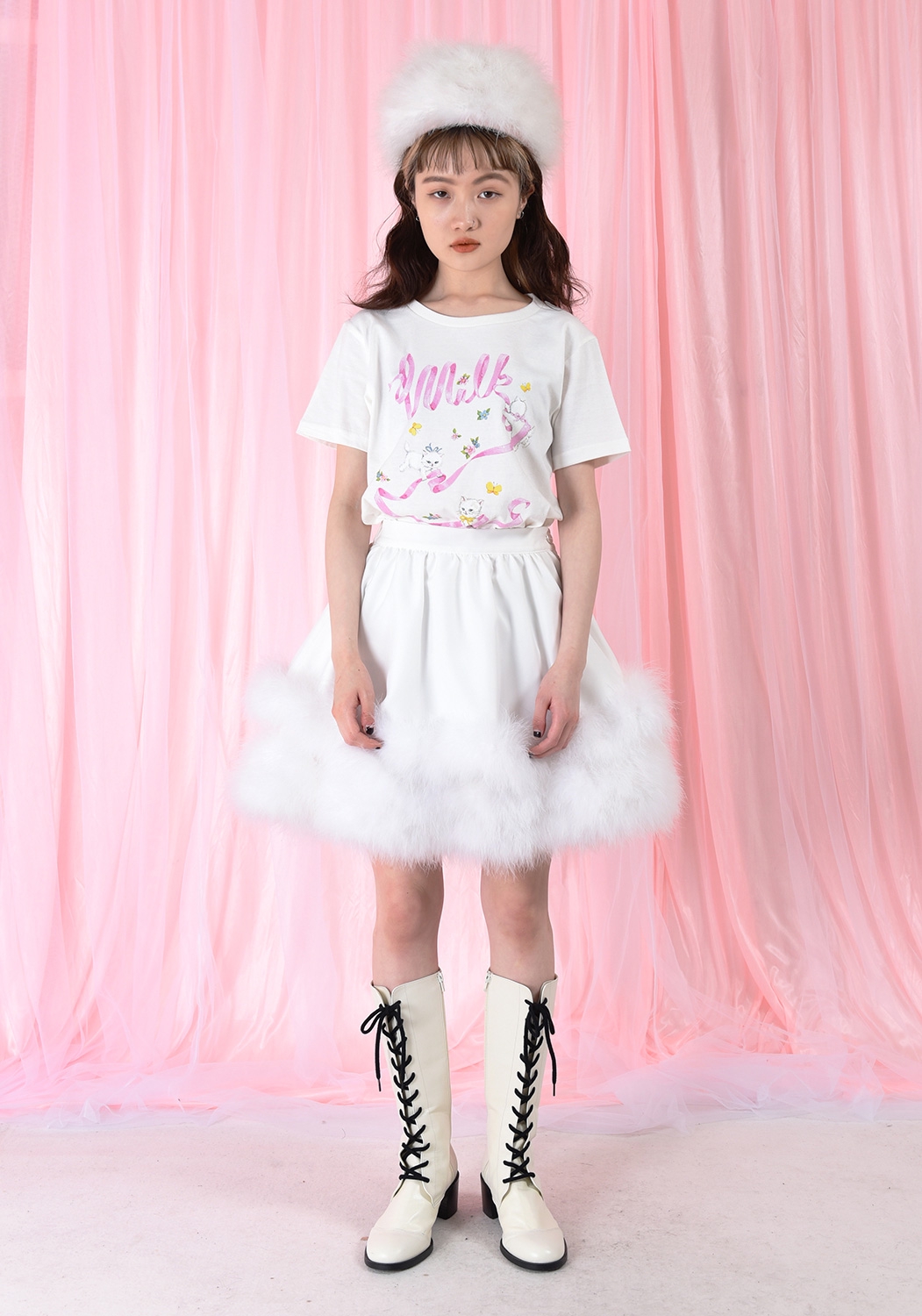 MILK ♡ MISCHIEF CAT フリル Tee camaramaravilhas.mg.gov.br