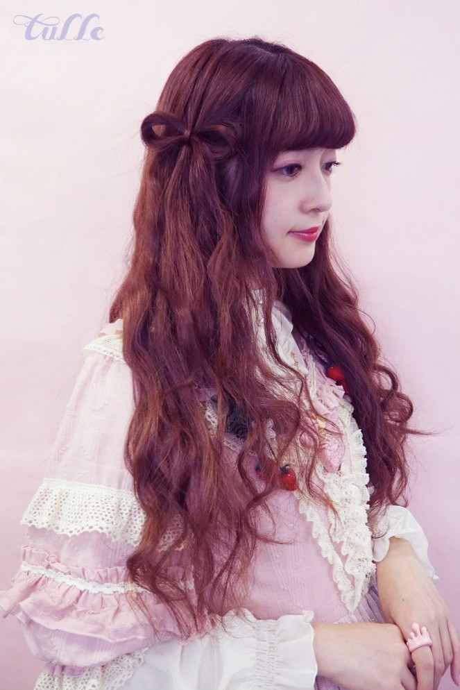 青木美沙子のヘアアレンジlesson リボンヘア編 Tulle チュール
