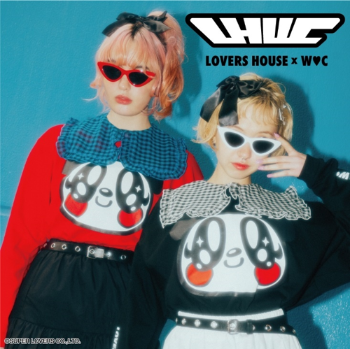Lovers House Wc が初コラボ 90年代の原宿ファッションを現代の