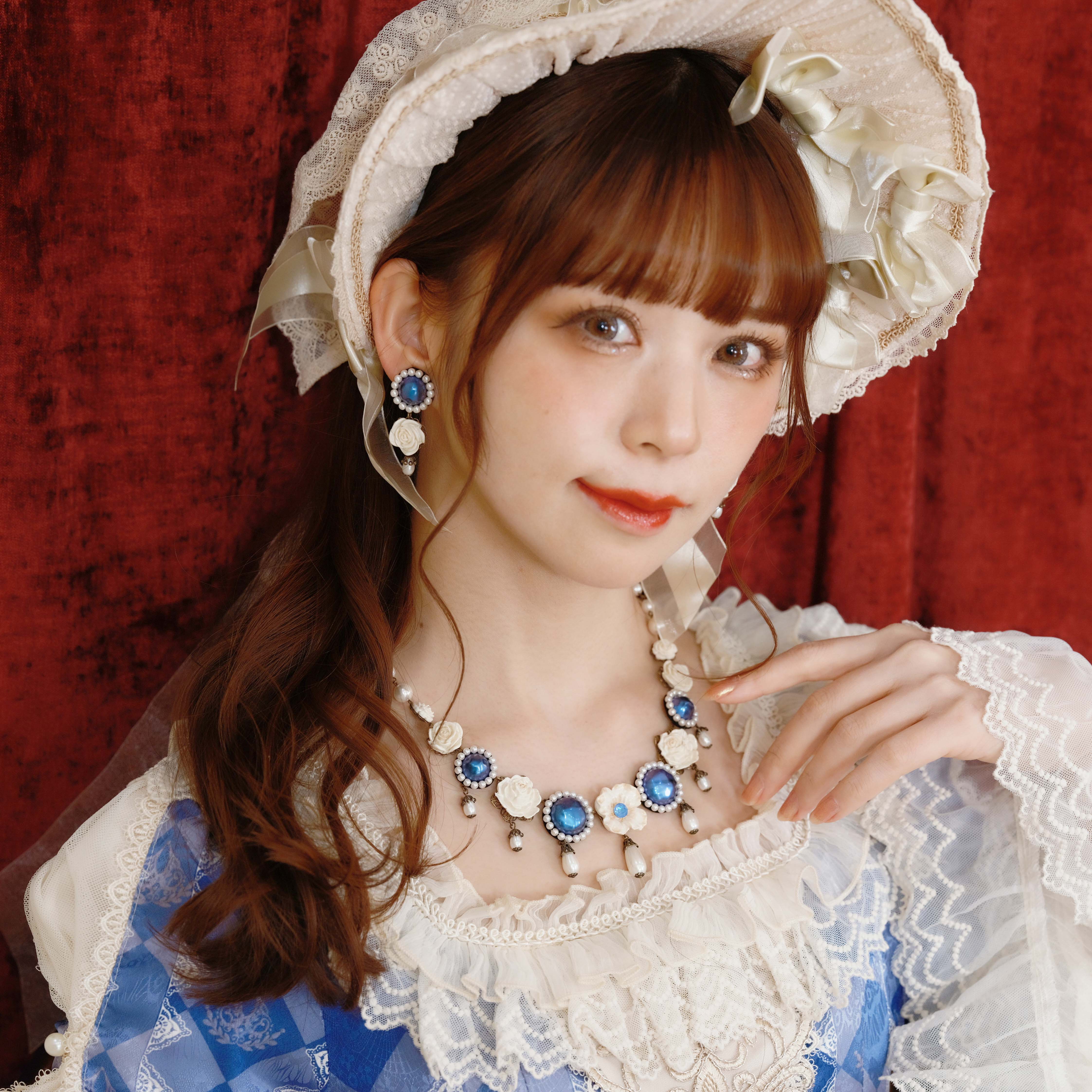 チュニック、アクセサリー他　メイプルちゃん ミゼール missel ラインフラワー チュールレイヤードチュニック