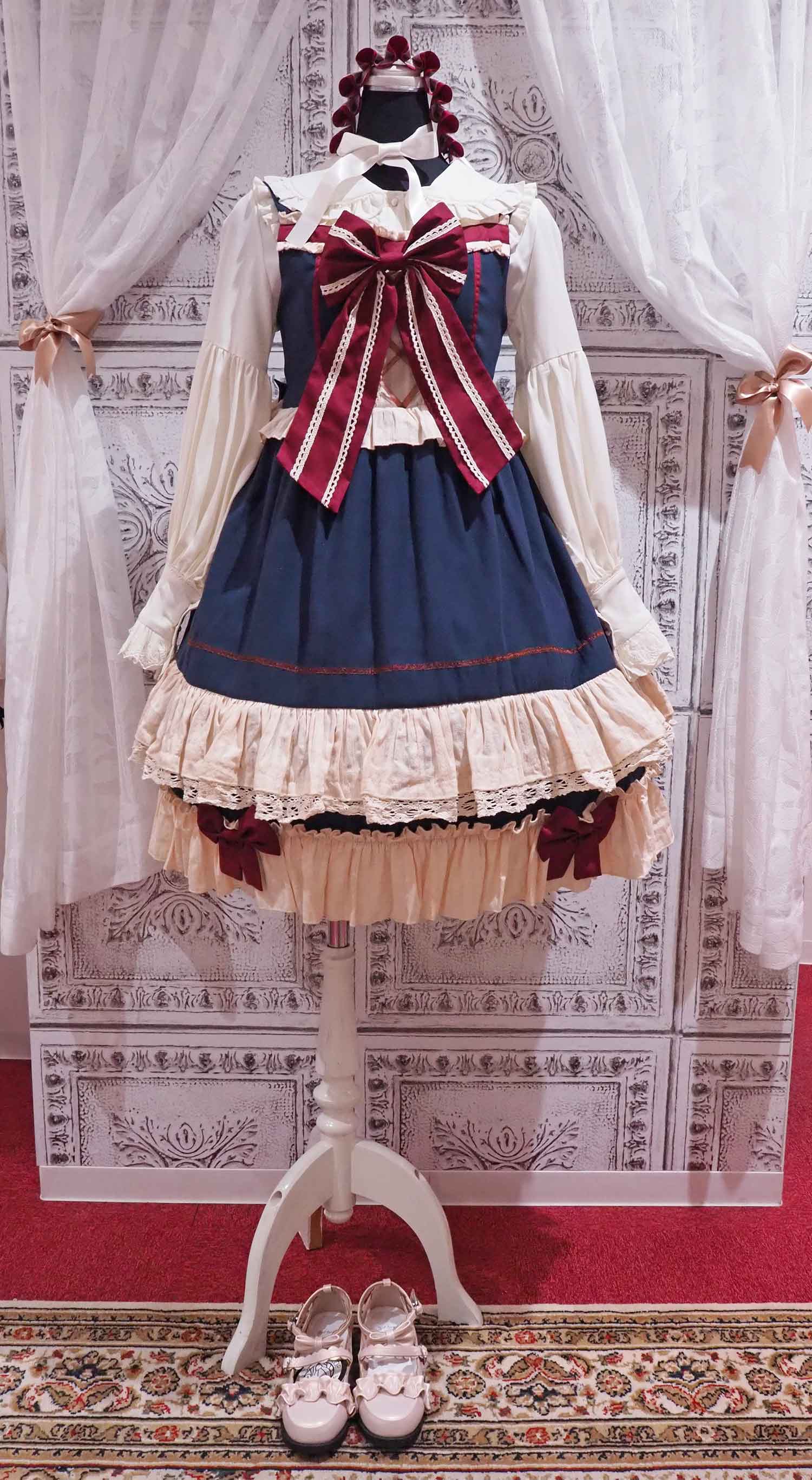 近年♡24ssガーリッシュセントセシリア　スノードロップワンピース　ロング aaebbc8dc803ecff90c32d67572580