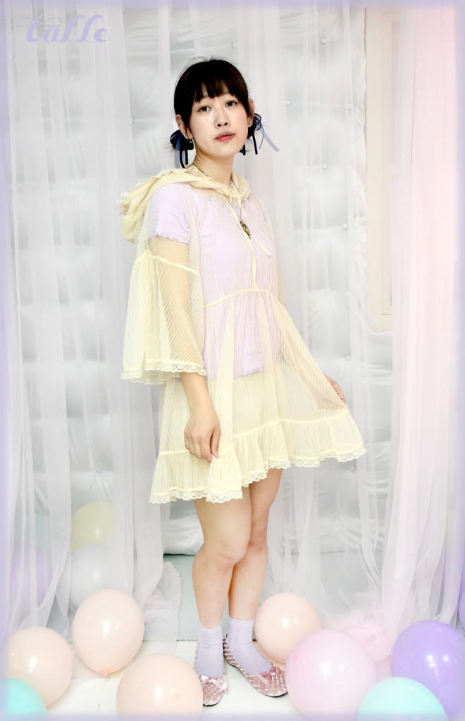 夏色シースルーワンピでお花みたいにゆめかわに Snap004 Tulle チュール