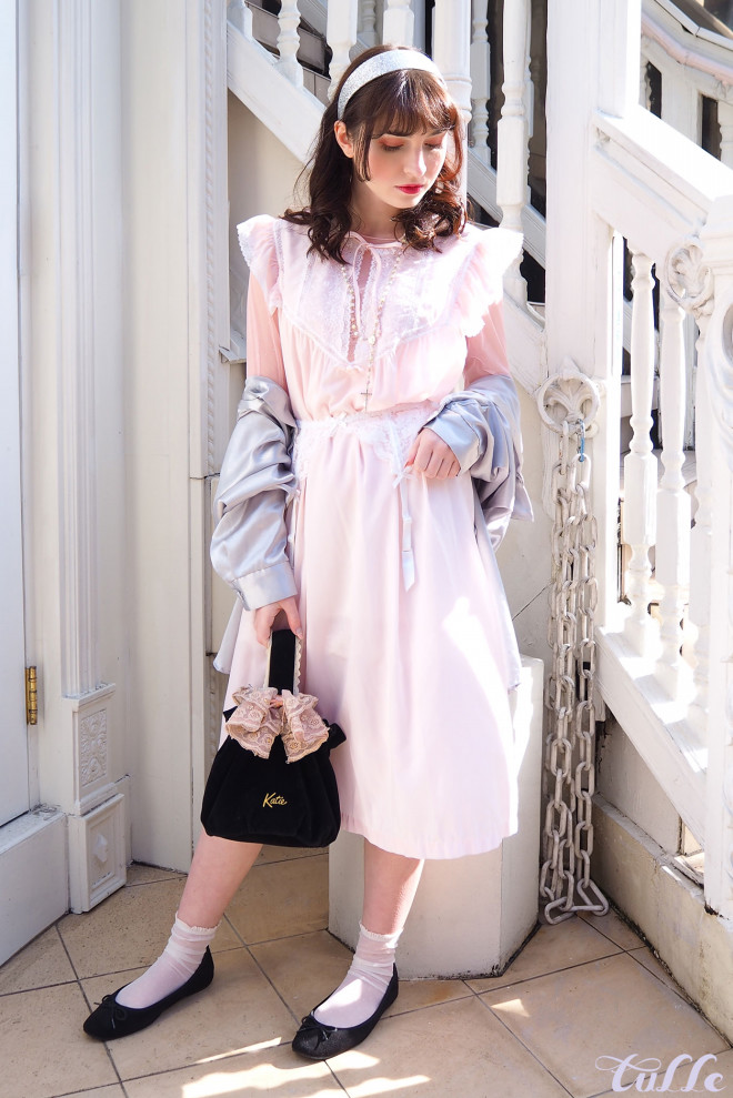 フェアリーな ランジェリーmix で楽しむ春コーデ3選 Parca Silkyデザイナー Akinoがレクチャー Tulle チュール