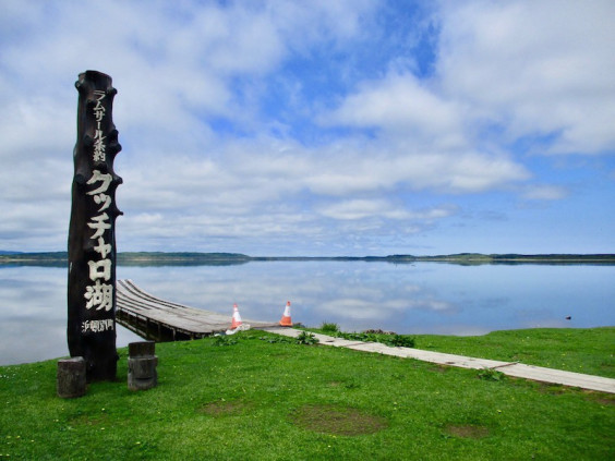 渡り鳥の休息地クッチャロ湖 イラスト散歩 In Hokkaido