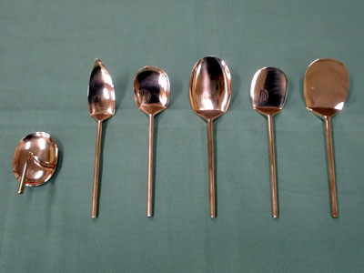 青峰堂オリジナル商品 その2 ～六方式灰匙（さじ）～ | 茶道具 青峰堂