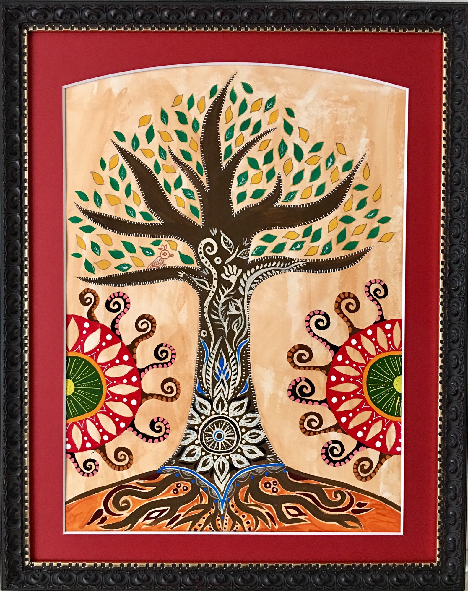 絵画 TREE Ancient tree」星乃珈琲絵画コンテスト出品作品 | Mana Osawa official