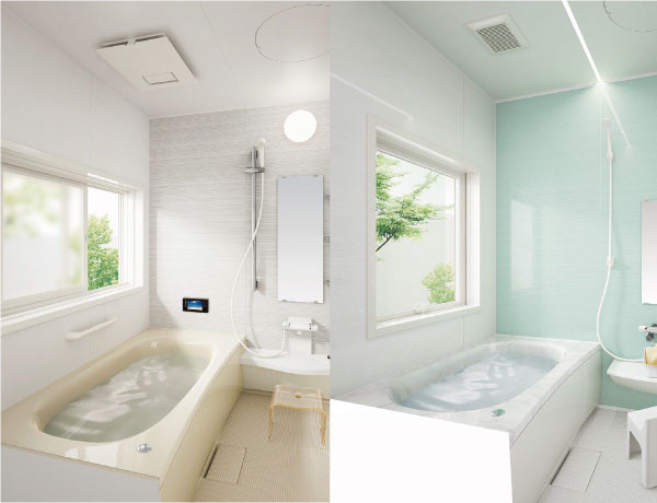 バスルーム 最新機能をプラスするリフォームも 新築住宅 外装リフォーム 京都市 住まいのことなら 大容工務店