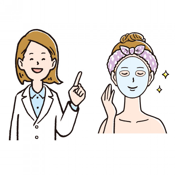 Works エビス化粧品 会報誌 Timely Ebis 内カットイラスト Nagano Mami