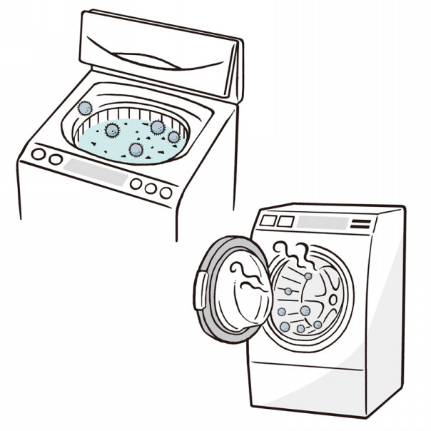 Works パナソニック株式会社 洗濯機webサイト説明イラスト Nagano Mami