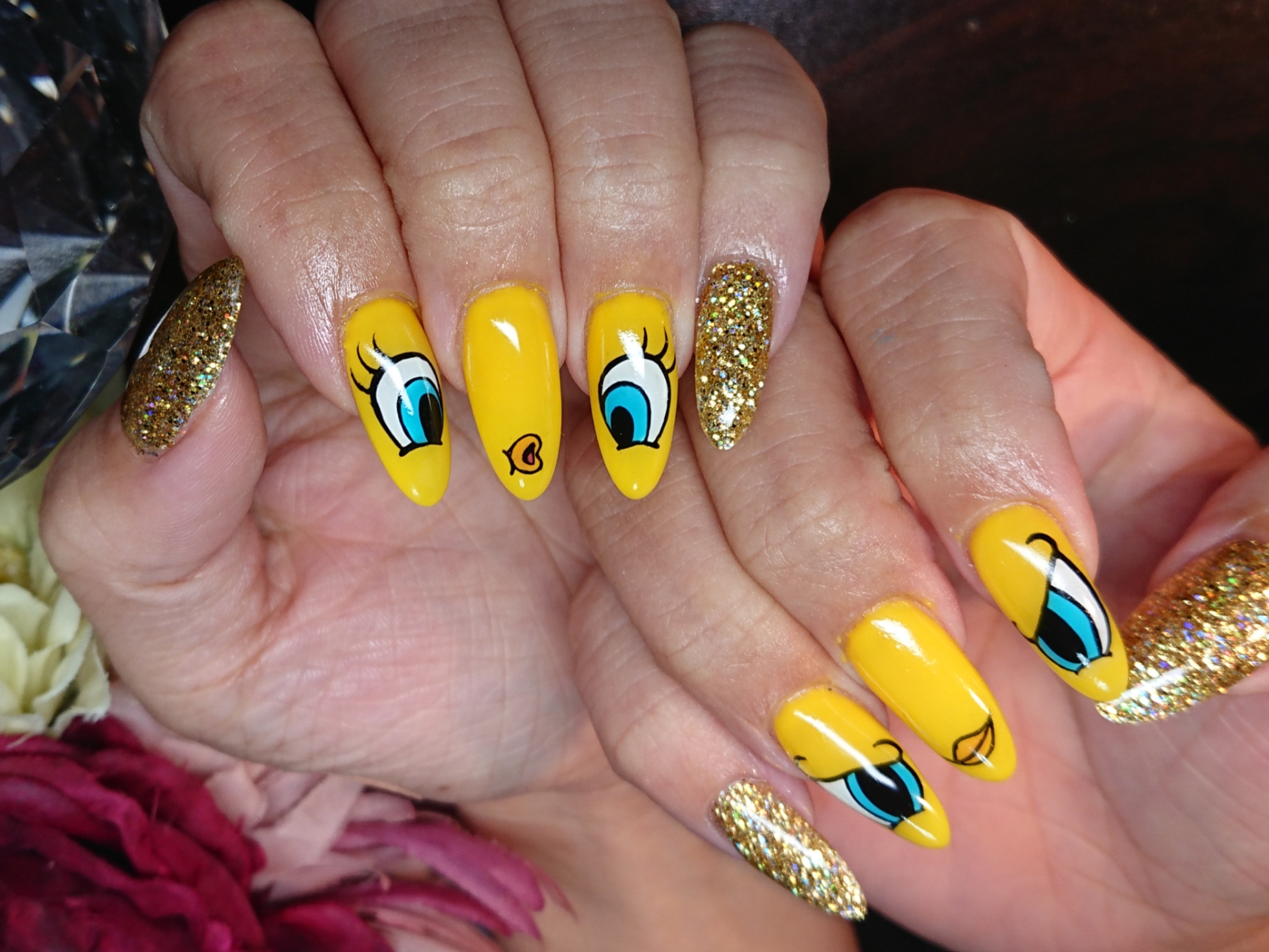 Tweety Nail Difference