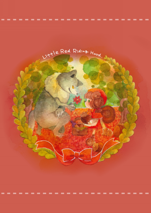 童話 動物 ポストカード Portfolio