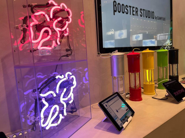 渋谷parco Booster Studio By Campfire The Art Of Neon