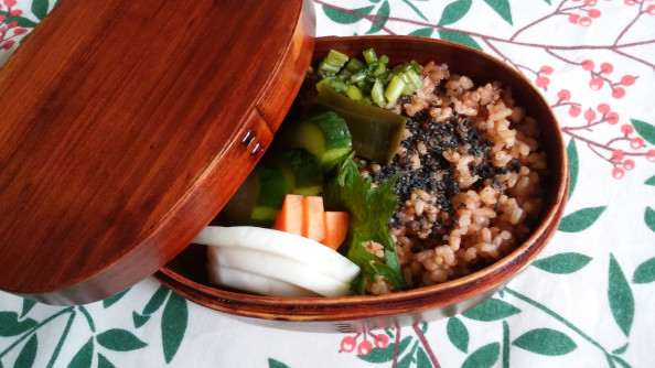 漬物弁当 マルイ漬物
