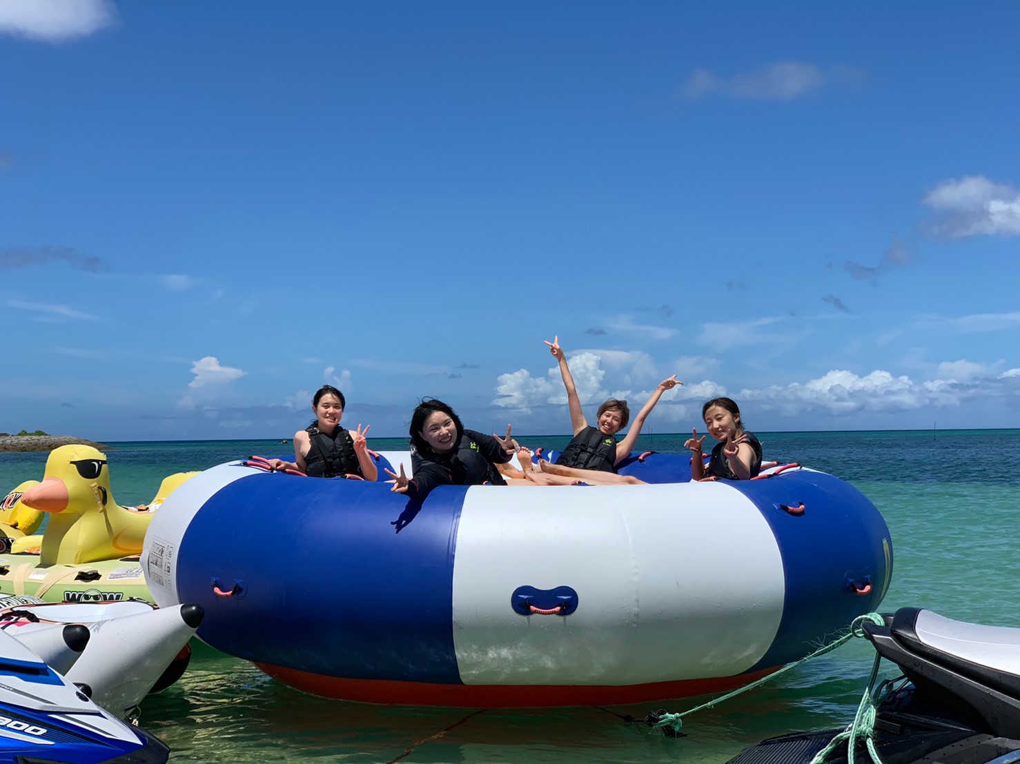 沖縄初 予測不可能な回転 沖縄マリンスタイル