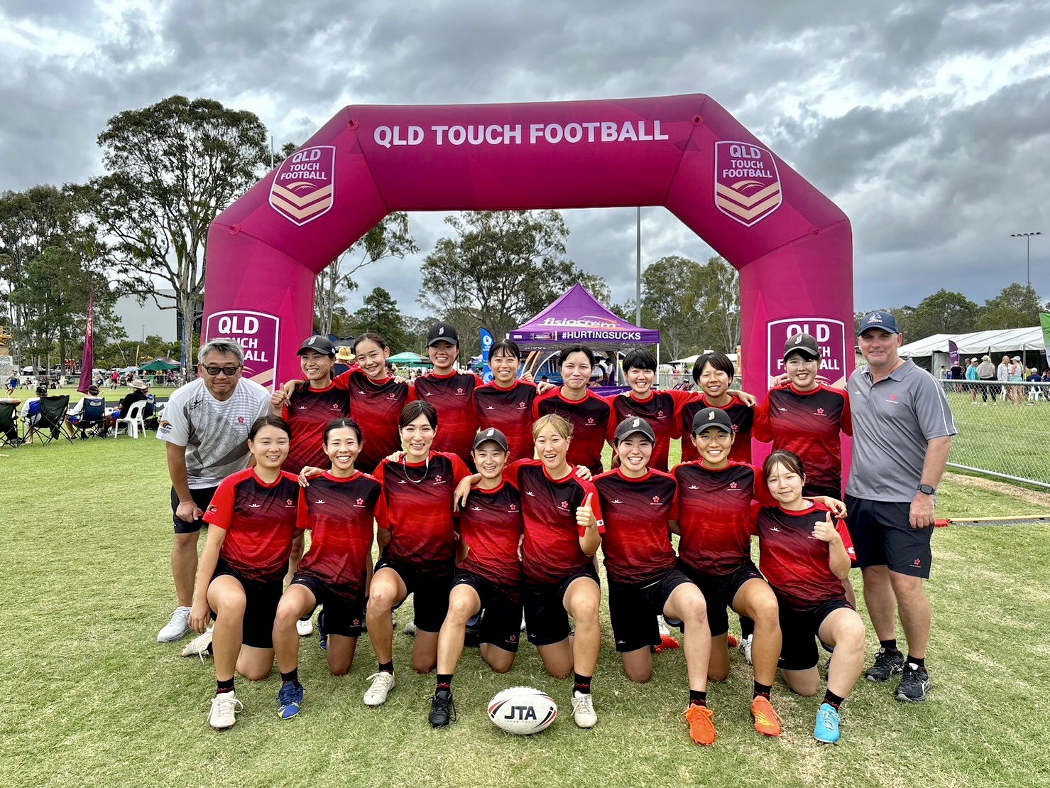 ◇タッチラグビー日本代表チーム タッチブロッサムズ ポロシャツ