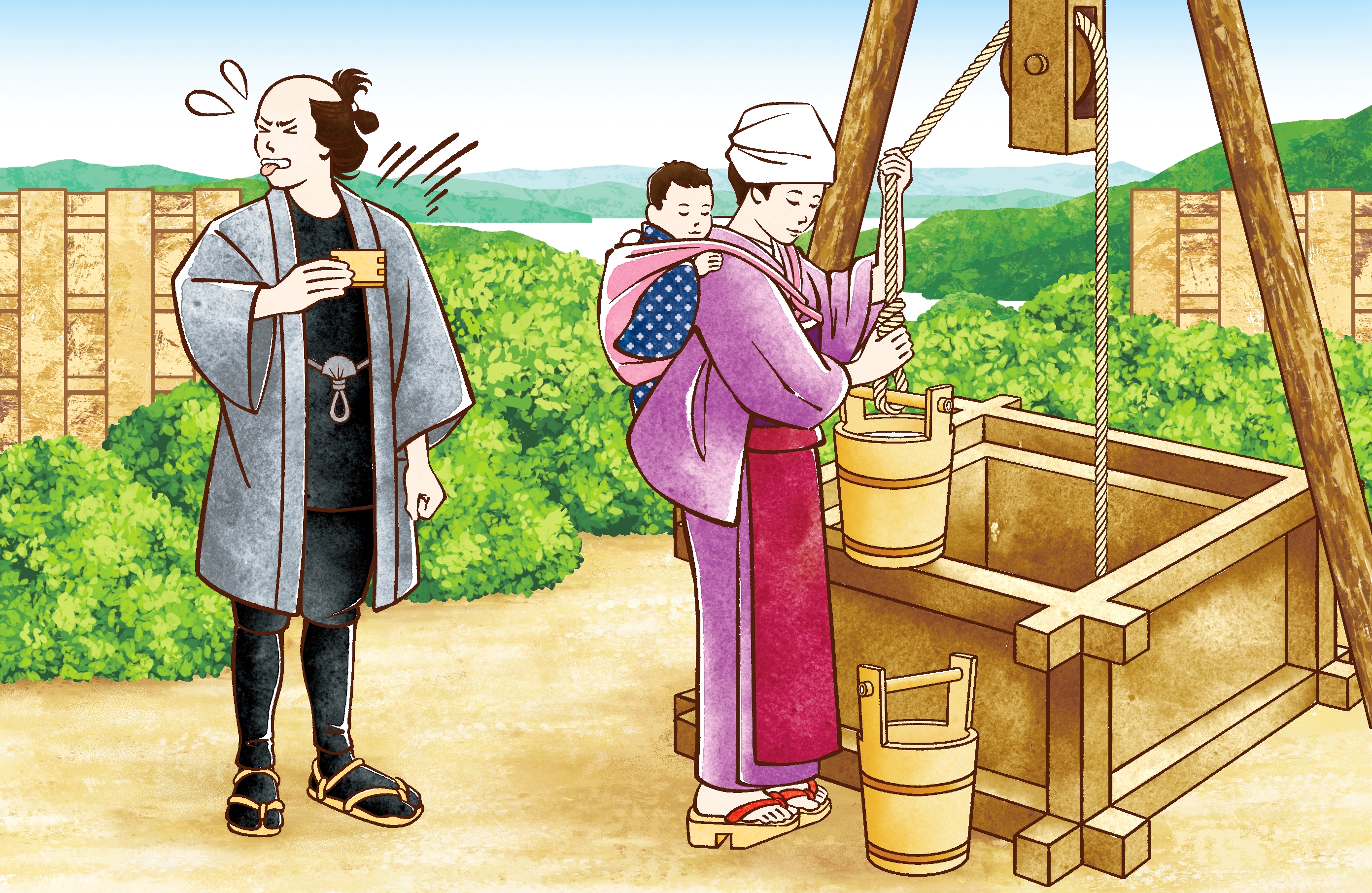 歴史 文化 似顔絵 | イラスト制作 斉藤ヨーコ